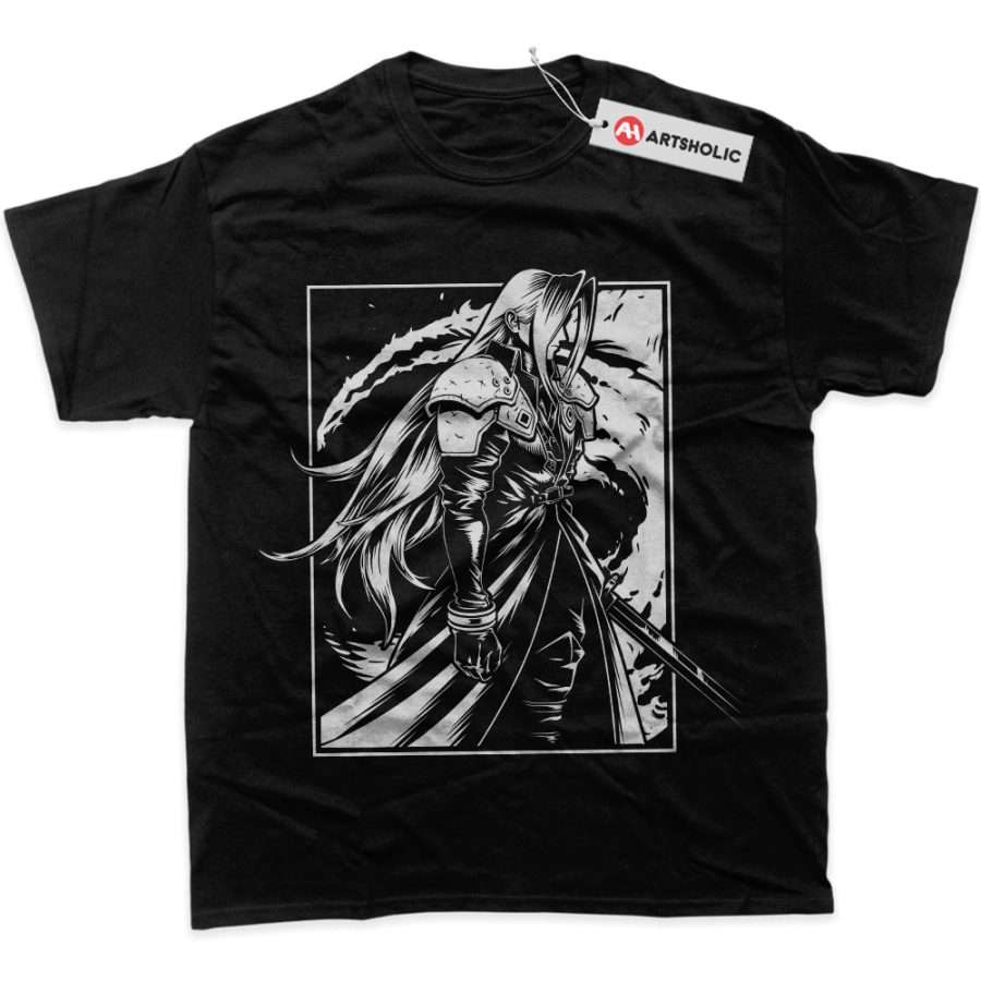 Alternative view of Sephiroth Shirt, Final Fantasy Shirt, Game Shirt, Graphic Tee
