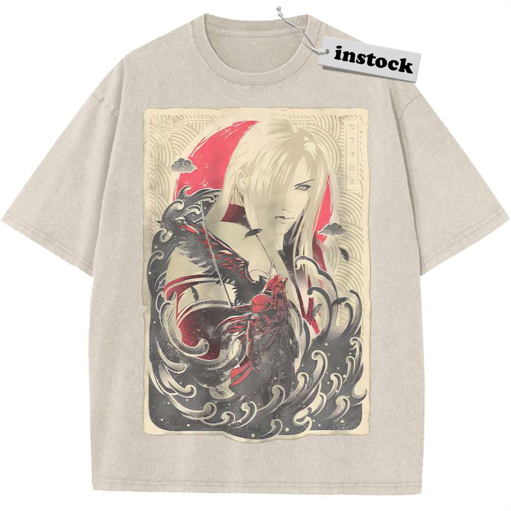 Sephiroth Shirt, Final Fantasy Shirt, Game Shirt, Vintage T-Shirt