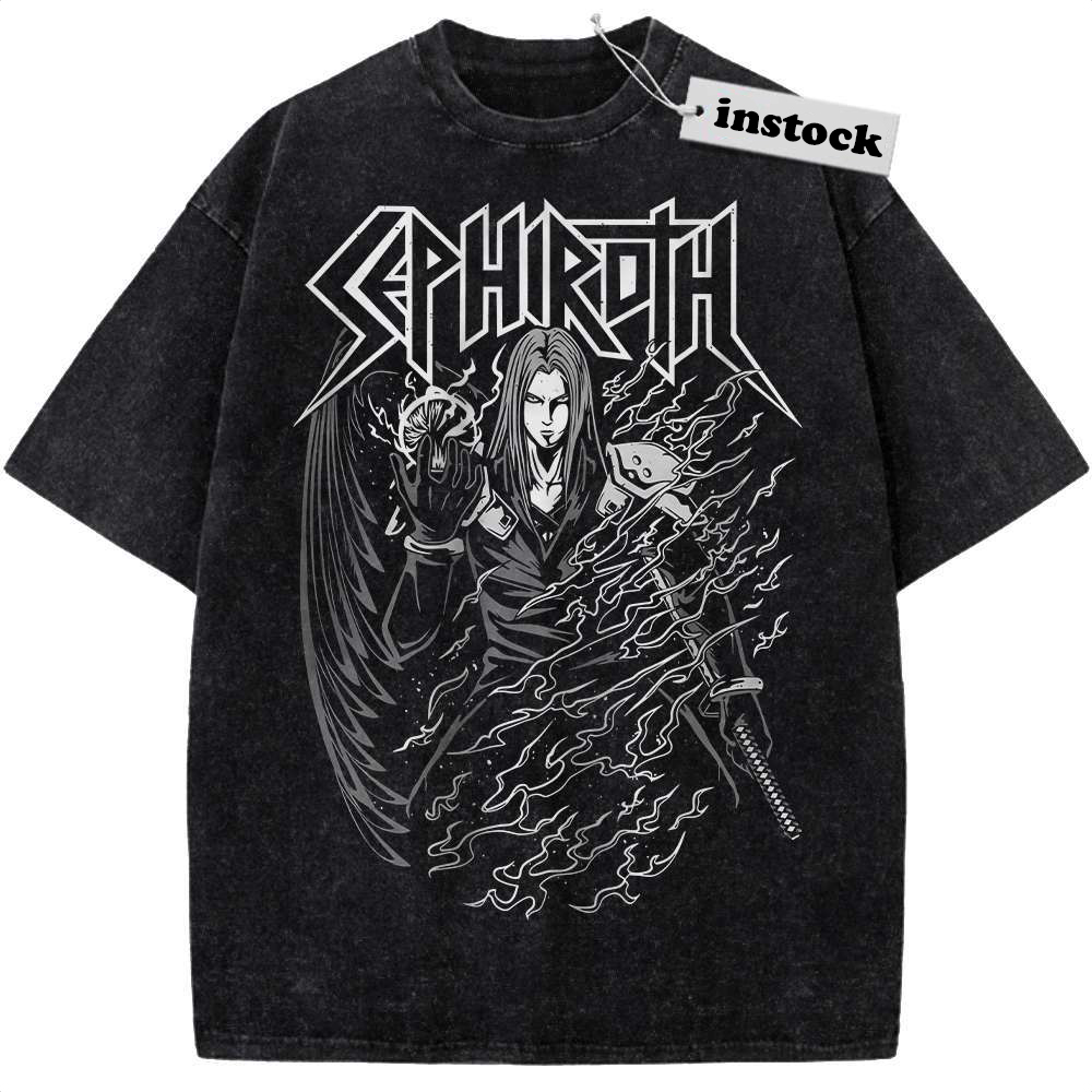 Sephiroth Shirt, Final Fantasy Shirt, Game Shirt, Vintage Tee