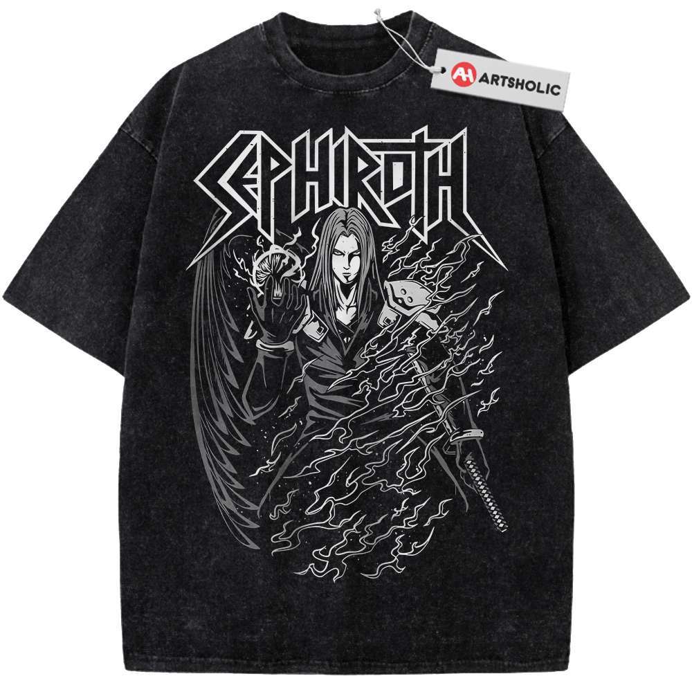 Sephiroth Shirt, Final Fantasy Shirt, Game Shirt, Vintage Tee