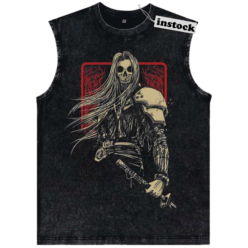 Sephiroth Tank Top, Final Fantasy Tank Top, Game Tank Top, Vintage Tank Top