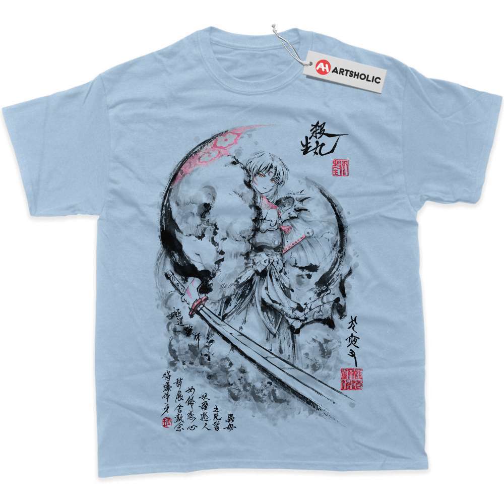 Alternative view of Sesshomaru Shirt, Inuyasha Shirt, Anime Shirt, Graphic Tee