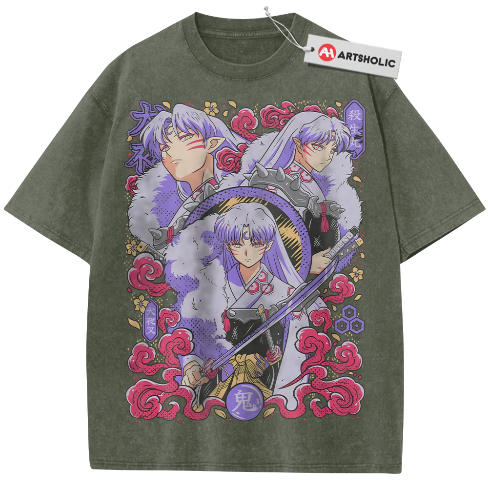Alternative view of Sesshomaru Shirt, Inuyasha Shirt, Anime Shirt, Vintage Tee