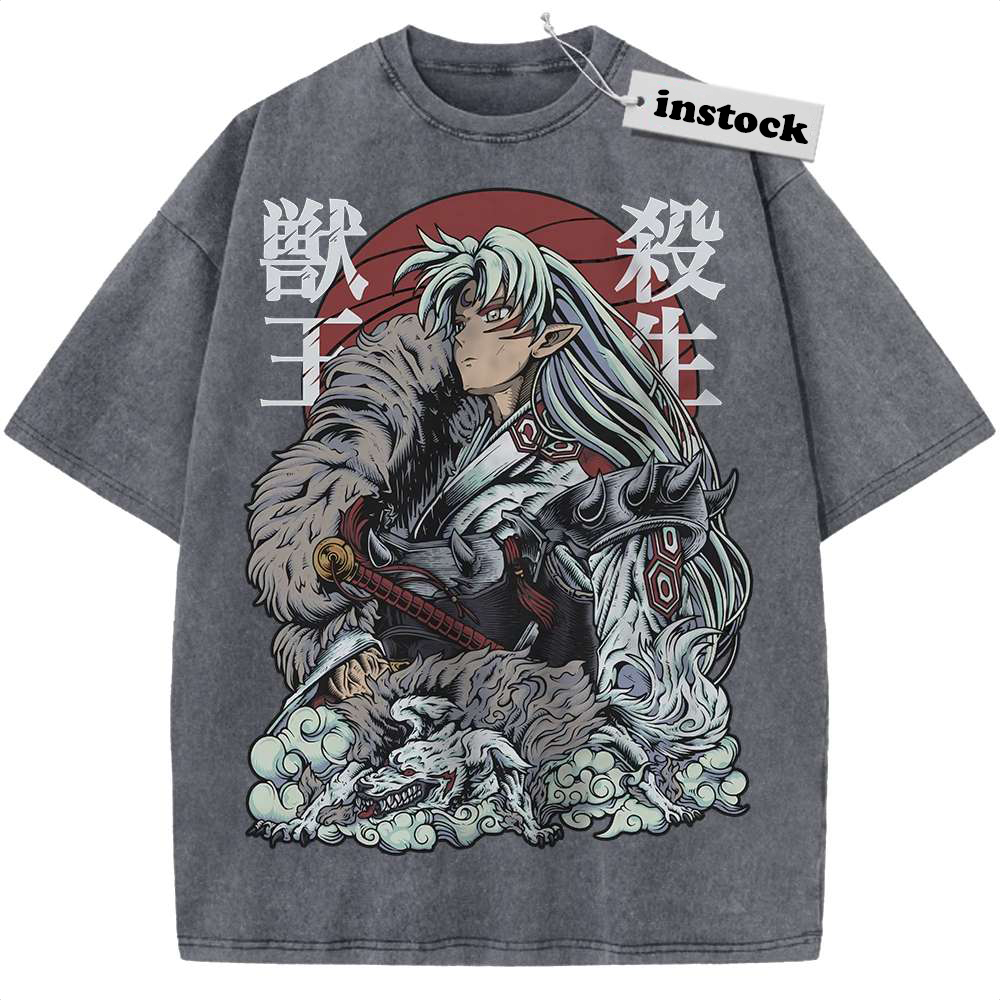 Sesshomaru Shirt, Inuyasha Shirt, Anime Shirt, Vintage Tee