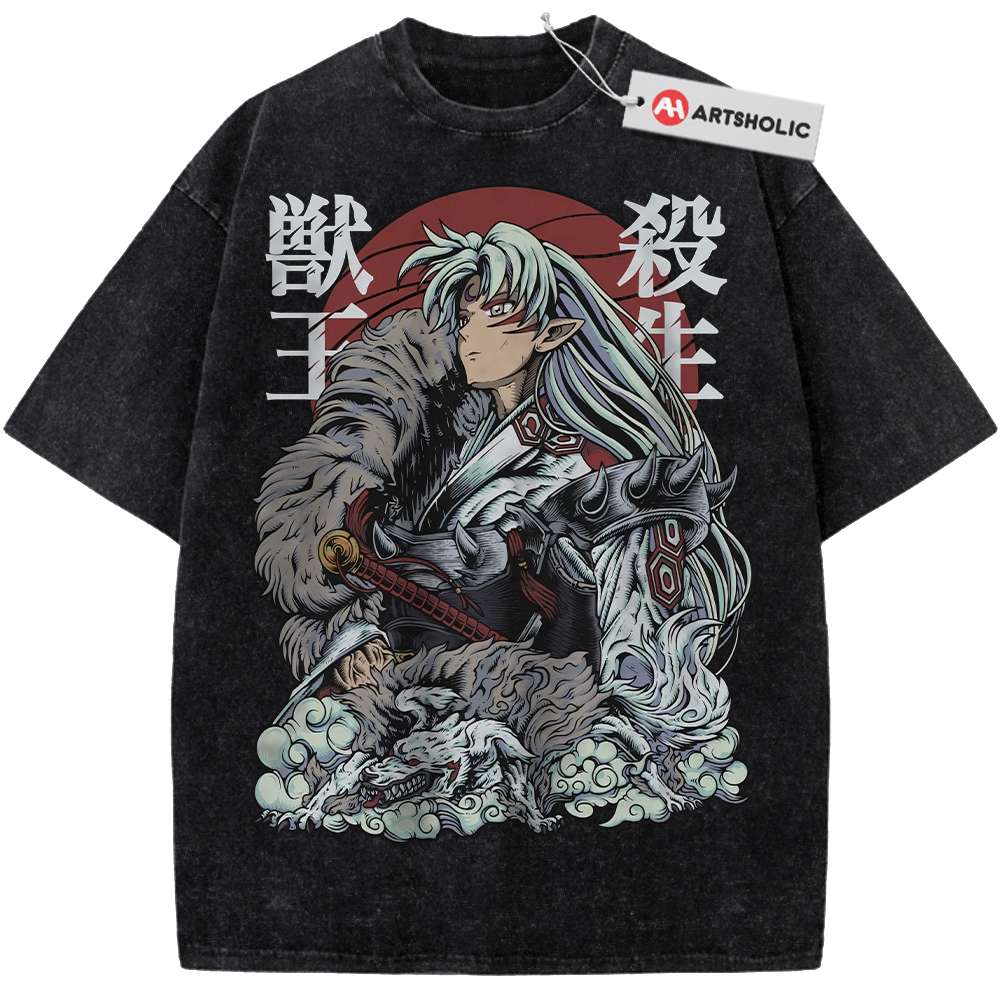 Alternative view of Sesshomaru Shirt, Inuyasha Shirt, Anime Shirt, Vintage Tee