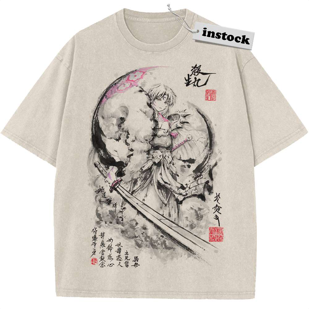 Sesshomaru Shirt, Inuyasha Shirt, Anime Shirt, Vintage Tee