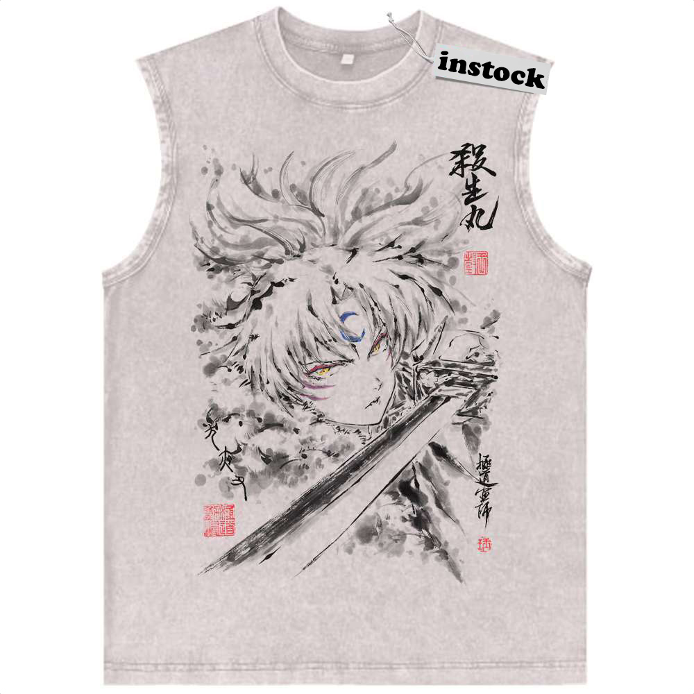 Sesshomaru Tank Top, Inuyasha Tank Top, Anime Tank Top, Vintage Tank Top