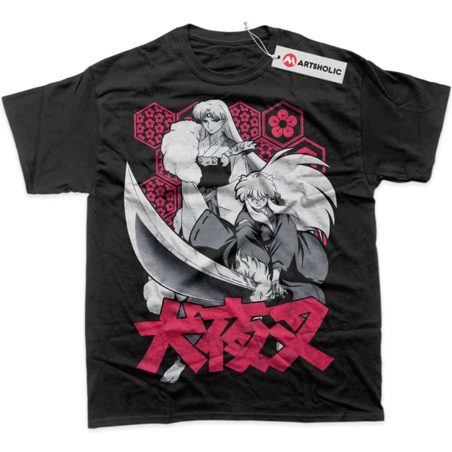 Alternative view of Sesshomaru vs Inuyasha Shirt, Anime Shirt, Graphic T-Shirt