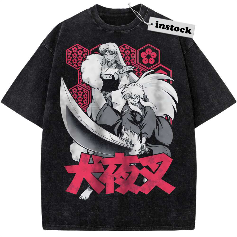 Sesshomaru vs Inuyasha Shirt, Anime Shirt, Vintage T-Shirt
