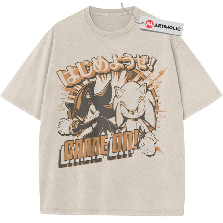 Alternative view of Shadow Shirt, Sonic the Hedgehog Shirt, Game Shirt, Vintage T-Shirt
