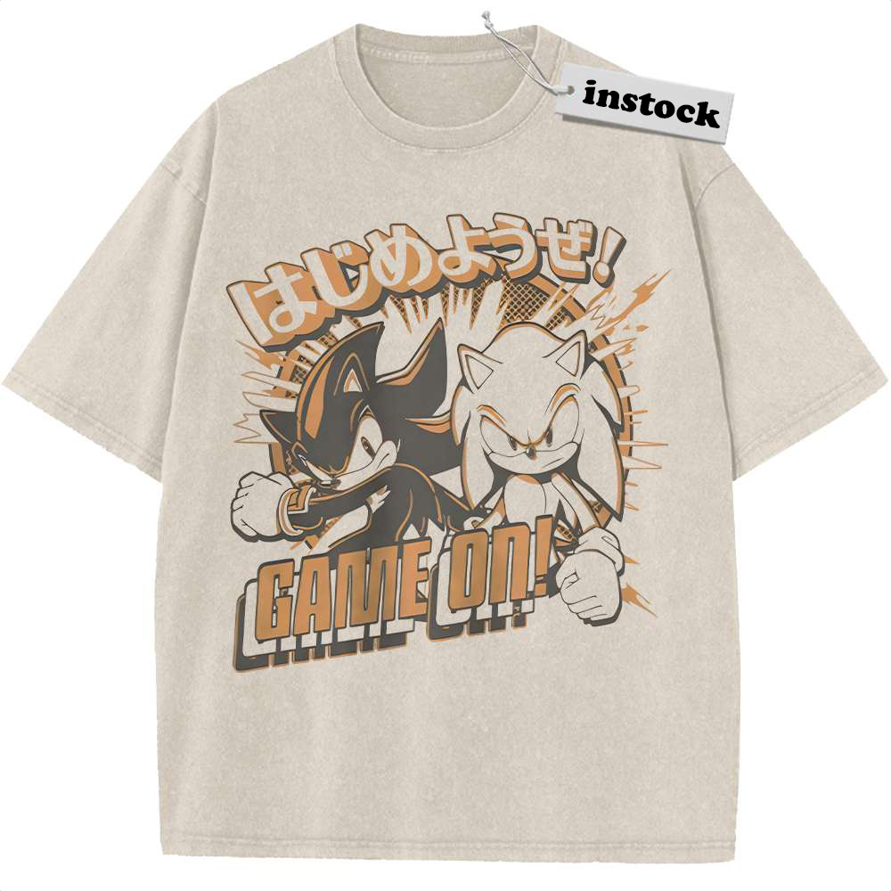 Shadow Shirt, Sonic the Hedgehog Shirt, Game Shirt, Vintage T-Shirt