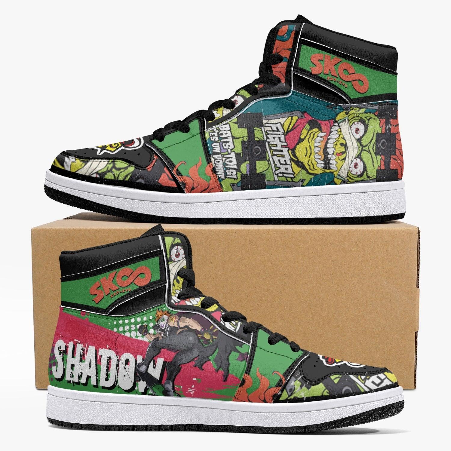 Shadow SK8 the Infinity Custom Sneaker Mid 1 Basketball Shoes - Otaku Hall
