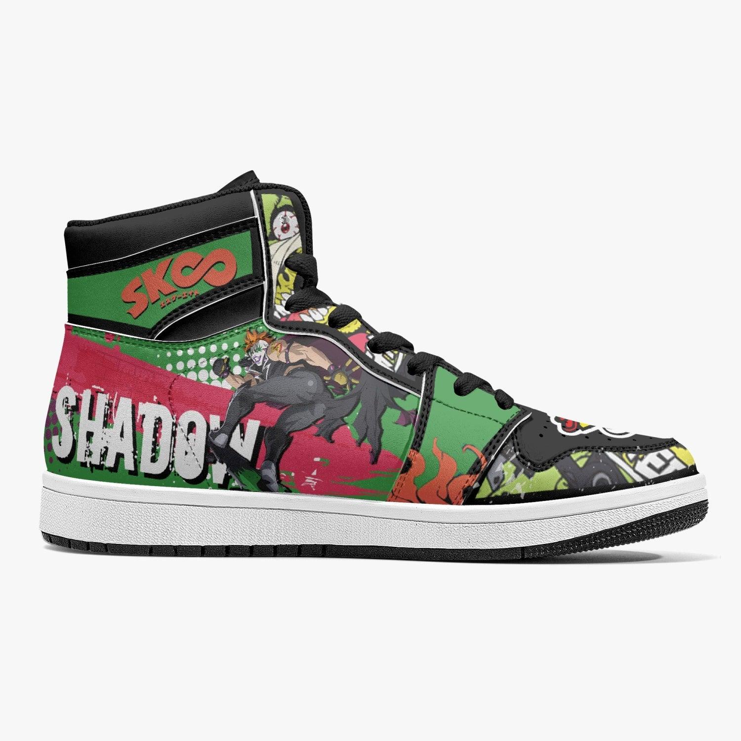 Alternative view of Shadow SK8 the Infinity Custom Sneaker Mid 1 Basketball Shoes - Otaku Hall