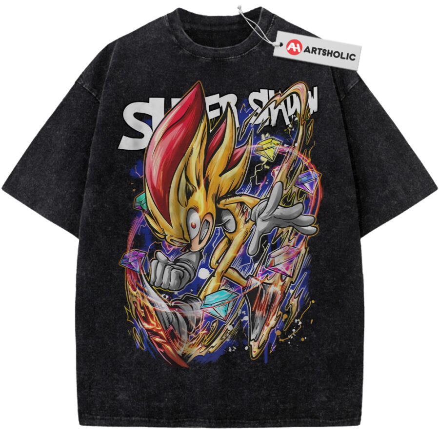 Alternative view of Shadow the Hedgehog, Sonic Shirt, Game Shirt, Vintage T-Shirt