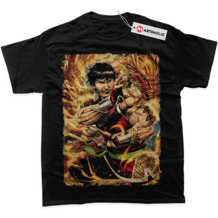 Alternative view of Shang-Chi Shirt, Marvel Comics Shirt, Graphic T-Shirt