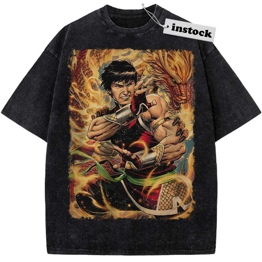 Shang-Chi Shirt, Marvel Comics Shirt, Vintage T-Shirt