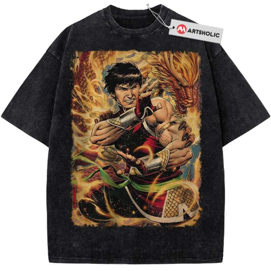 Alternative view of Shang-Chi Shirt, Marvel Comics Shirt, Vintage T-Shirt