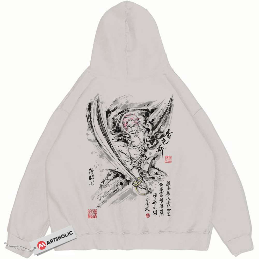 Shanks Hoodie, One Piece Hoodie, Anime Hoodie, Vintage Hoodie
