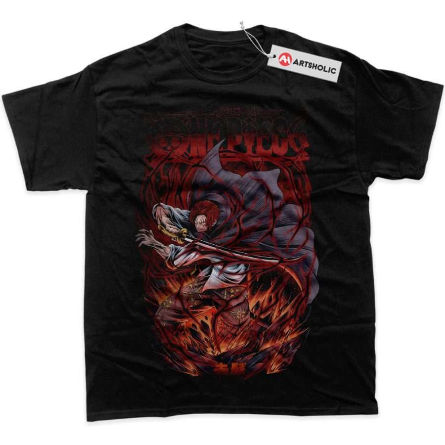 Alternative view of Shanks Shirt, One Piece Shirt, Anime Shirt, Graphic Tee