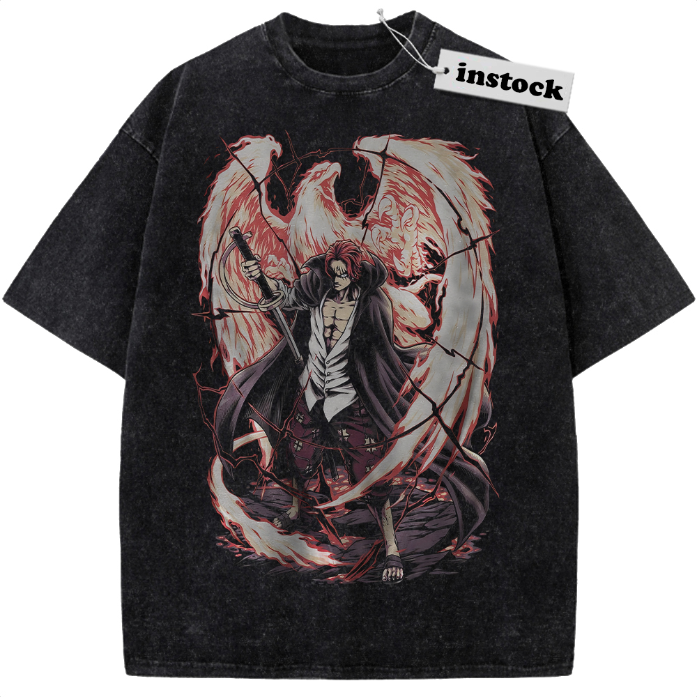 Shanks Shirt, One Piece Shirt, Anime Shirt, Vintage Tee