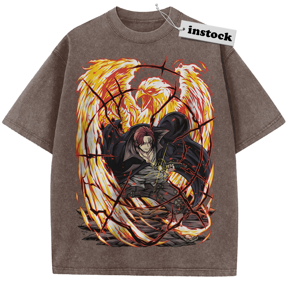 Shanks Shirt, One Piece Shirt, Anime Shirt, Vintage Tee