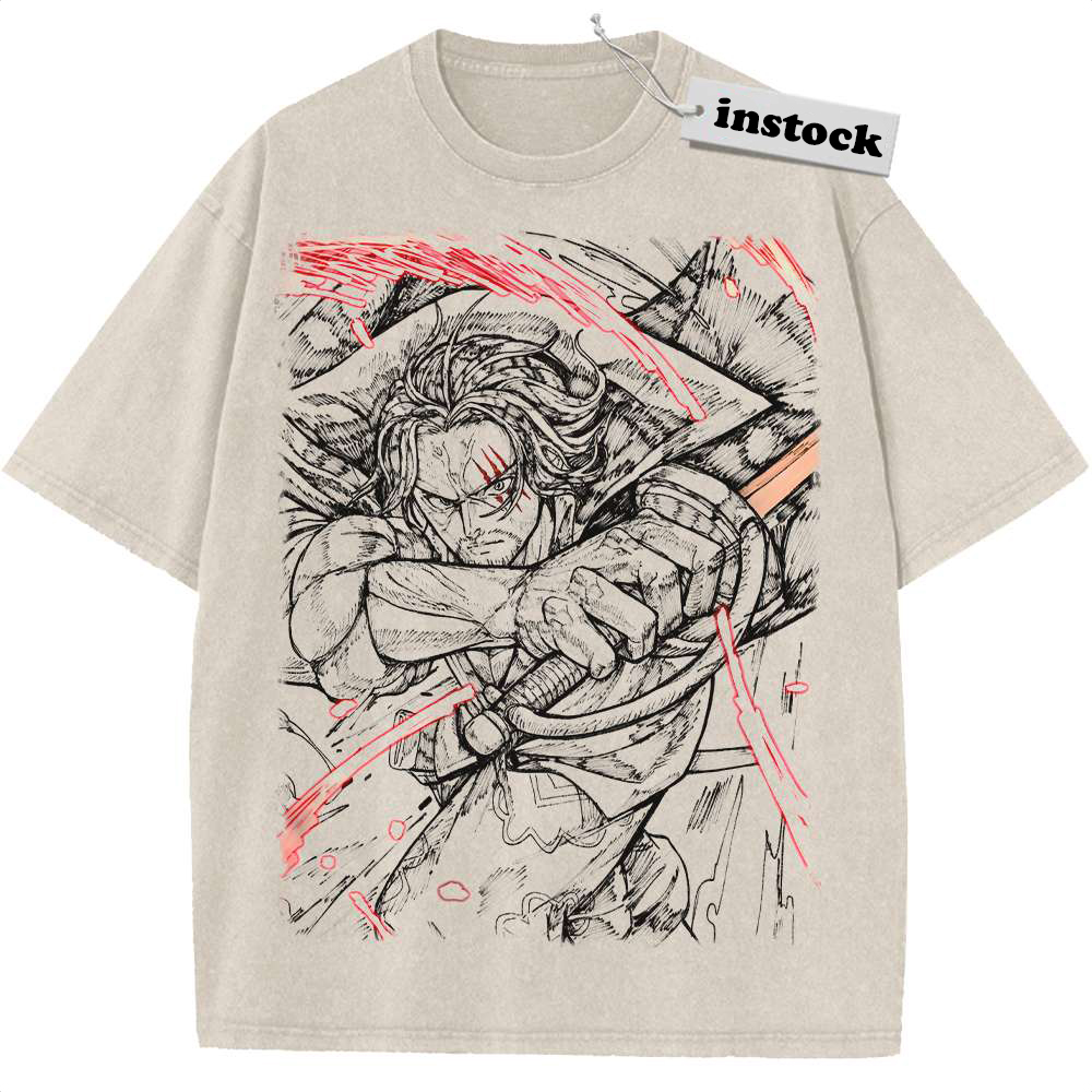 Shanks Shirt, One Piece Shirt, Anime Shirt, Vintage Tee