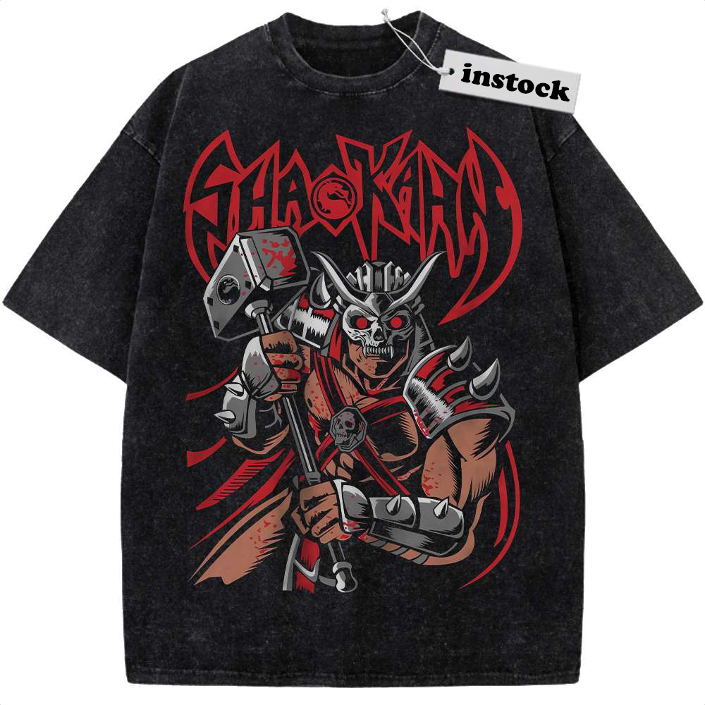 Shao Kahn Shirt, Mortal Kombat Shirt, Game Shirt, Vintage Tee