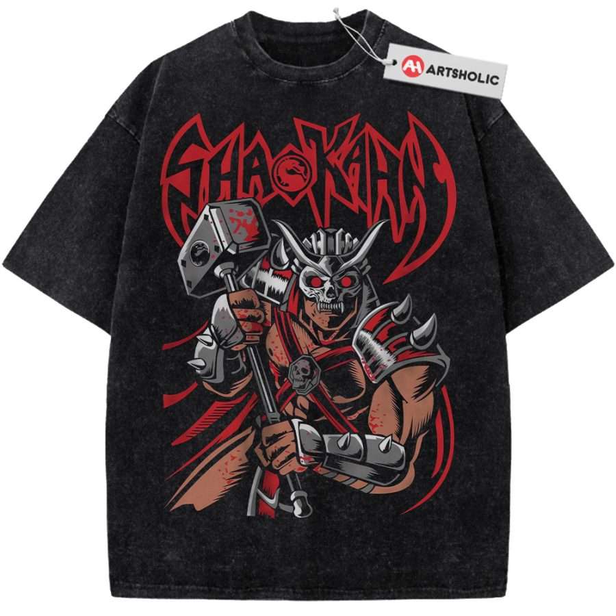 Alternative view of Shao Kahn Shirt, Mortal Kombat Shirt, Game Shirt, Vintage Tee