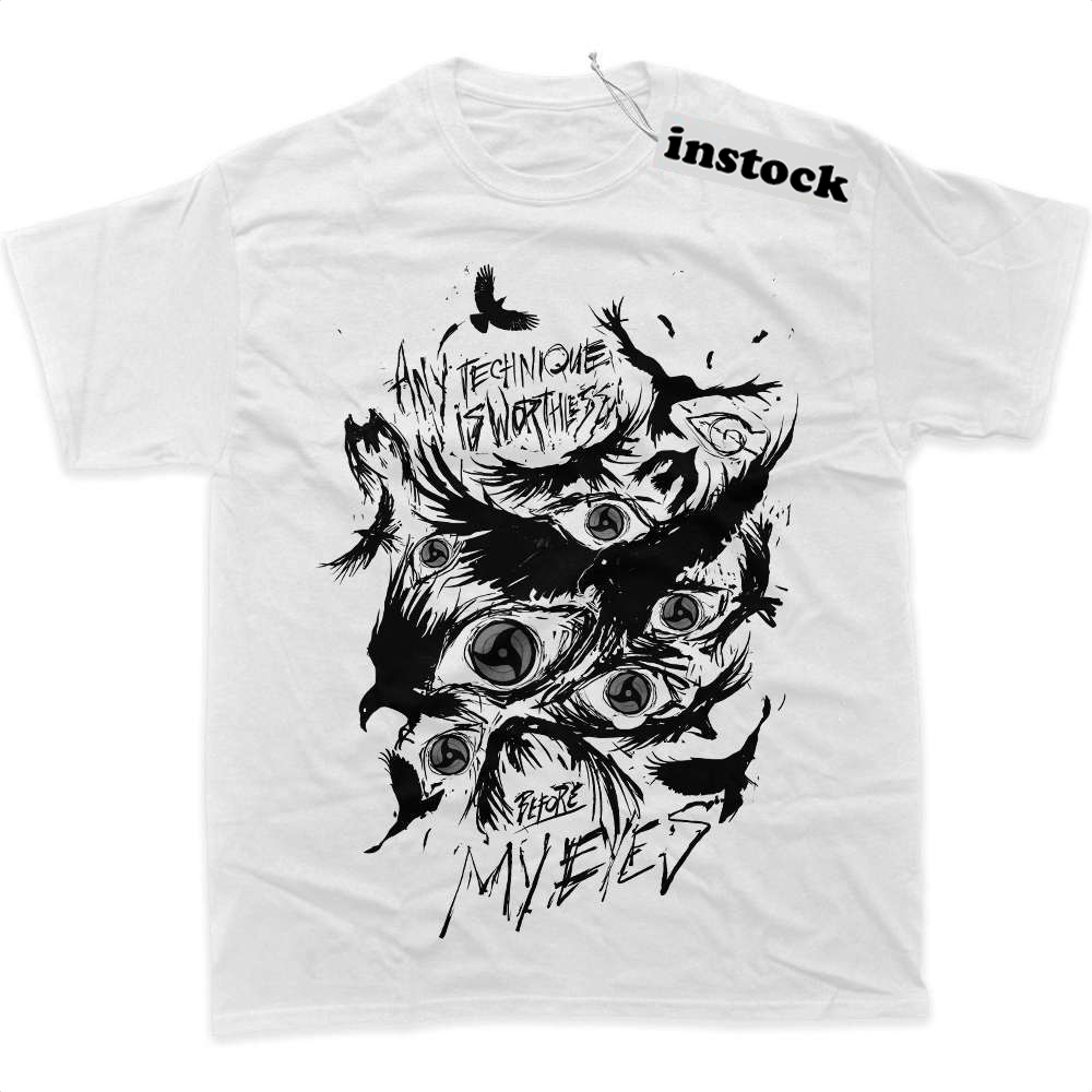 Sharingan Shirt, Naruto Shirt, Anime Shirt, Graphic T-Shirt