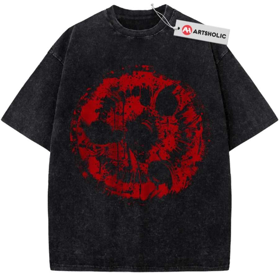 Alternative view of Sharingan Shirt, Naruto Shirt, Anime Shirt, Vintage Tee