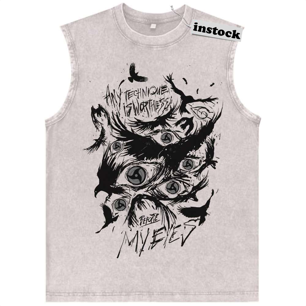 Sharingan Tank Top, Naruto Tank Top, Anime Tank Top, Vintage Tank Top