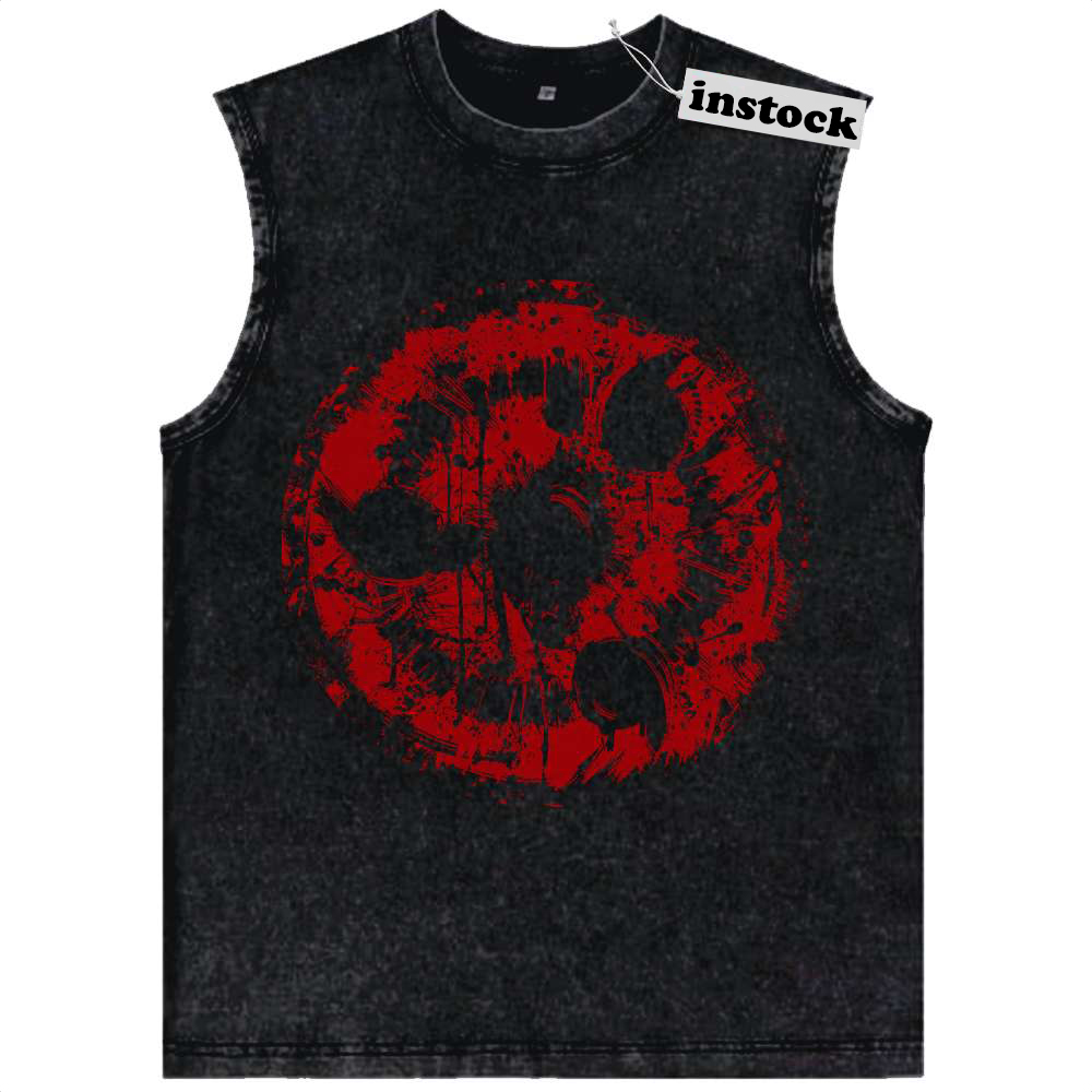 Sharingan Tank Top, Naruto Tank Top, Anime Tank Top, Vintage Tank Top