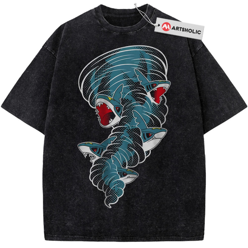 Sharpedo Shirt, Pokemon Shirt, PKM Shirt, Anime Shirt, Vintage T-Shirt