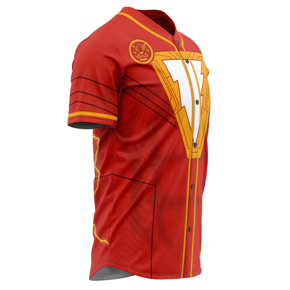 Alternative view of Shazam DC Comics Baseball Jersey