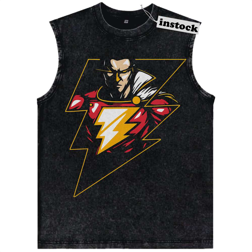 Shazam Tank Top, Comic Tank Top, Vintage Tank Top