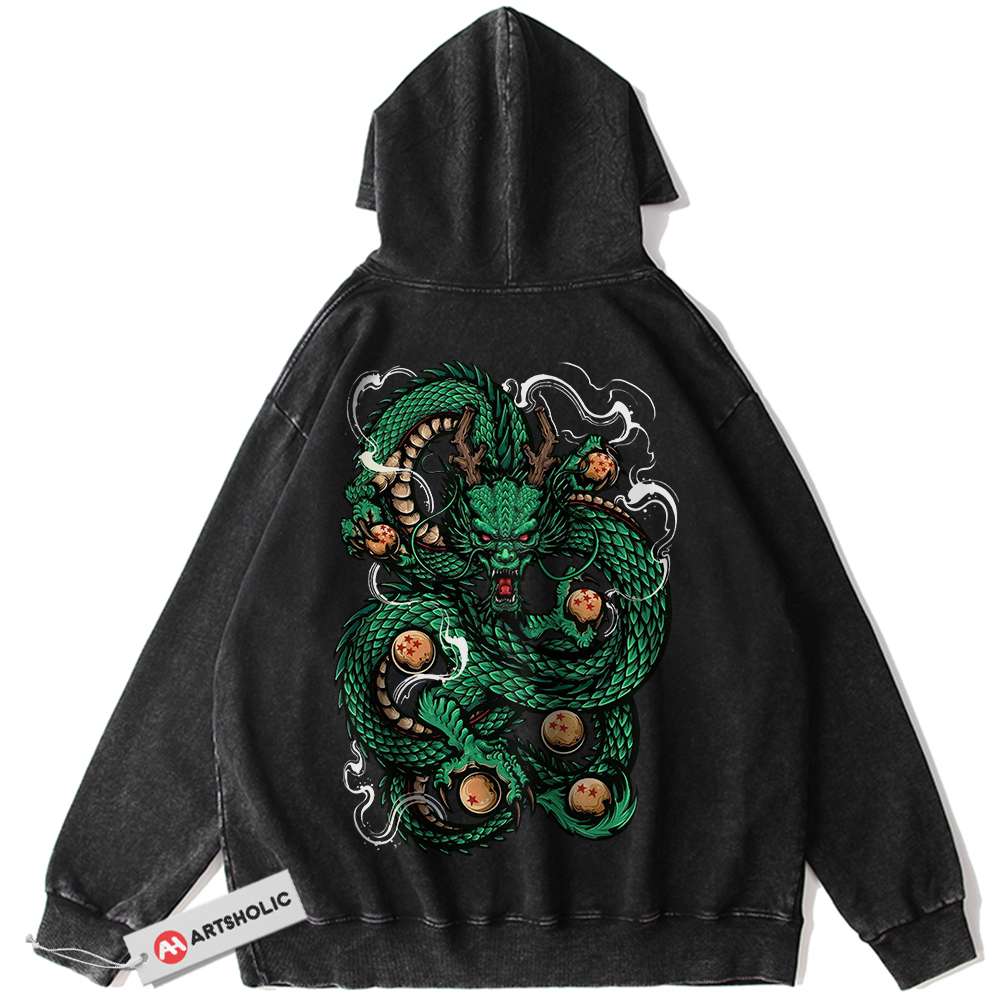 Shenron Hoodie, Dragon Ball Z Hoodie, Anime Hoodie, Vintage Hoodie