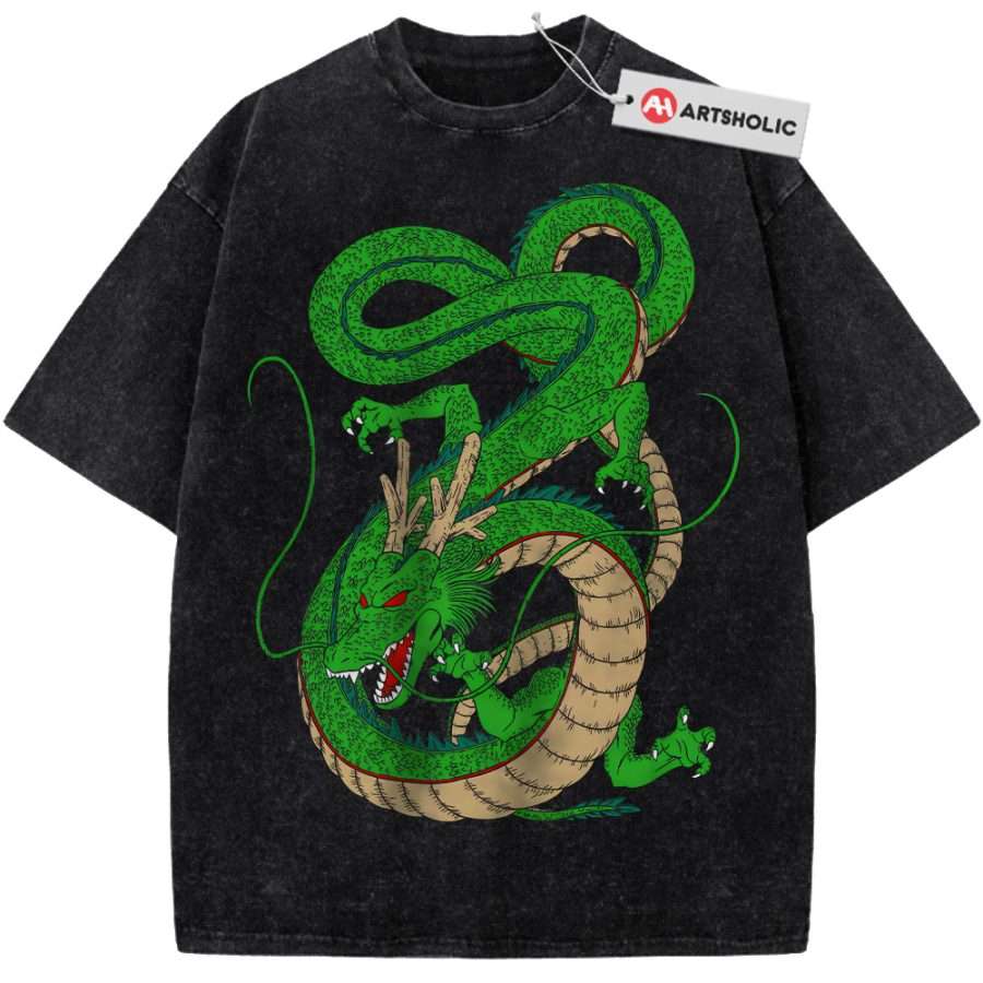 Alternative view of Shenron Shirt, Dragon Ball Shirt, DBZ Shirt, Anime Shirt, Vintage T-Shirt