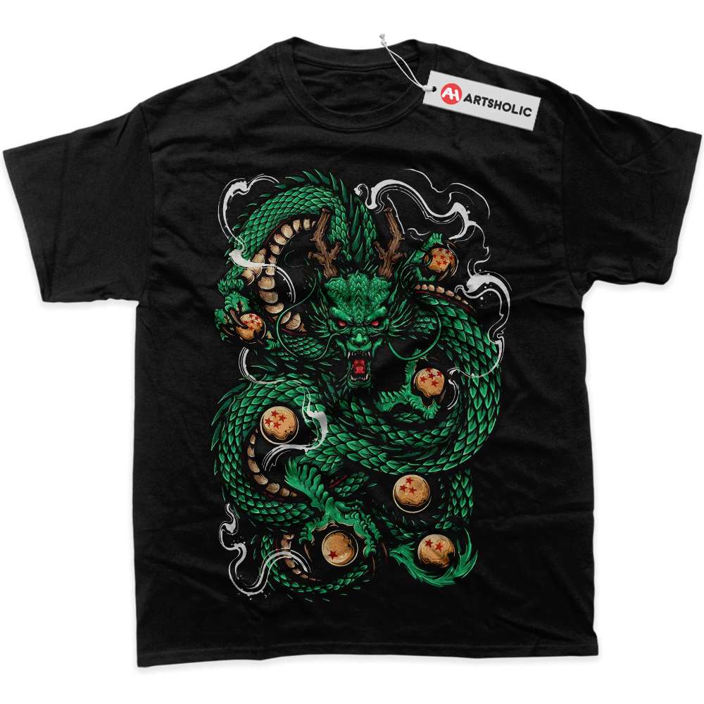Alternative view of Shenron Shirt, Dragon Ball Z Shirt, Anime Shirt, graphic Tee