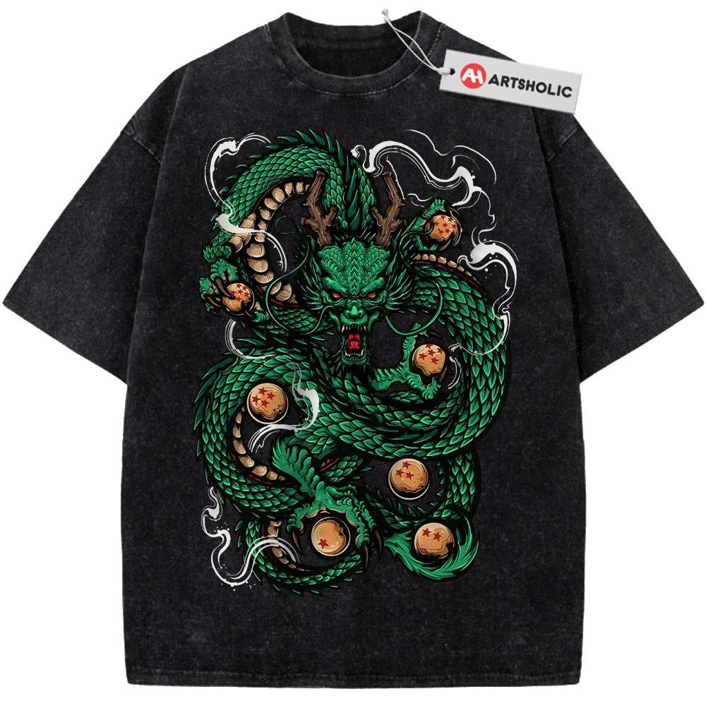 Alternative view of Shenron Shirt, Dragon Ball Z Shirt, Anime Shirt, Vintage Tee