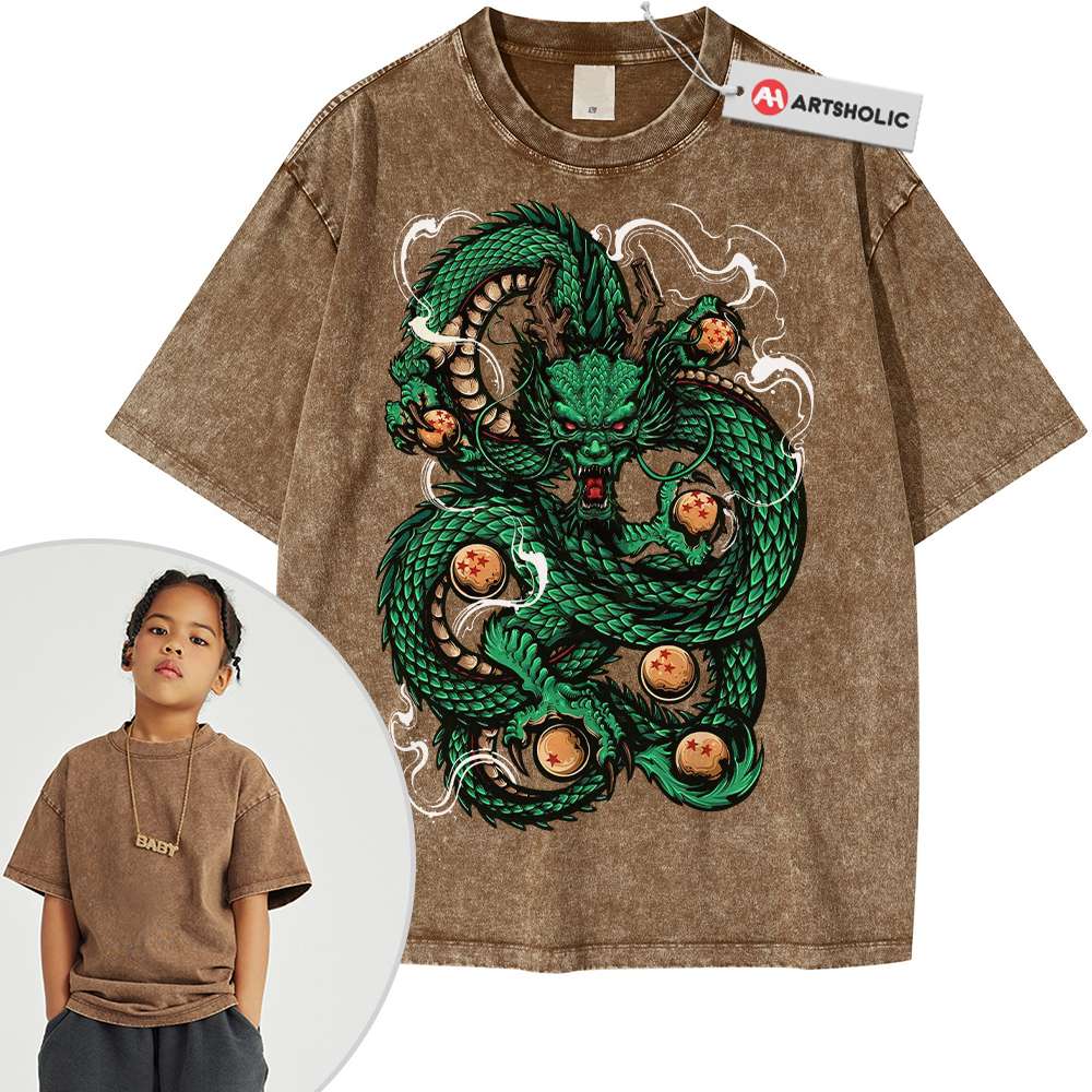 Shenron Shirt For Kids, Dragon Ball Z Shirt For Kids, Anime Shirt For Kids, Vintage Tee For Kids - Image 4