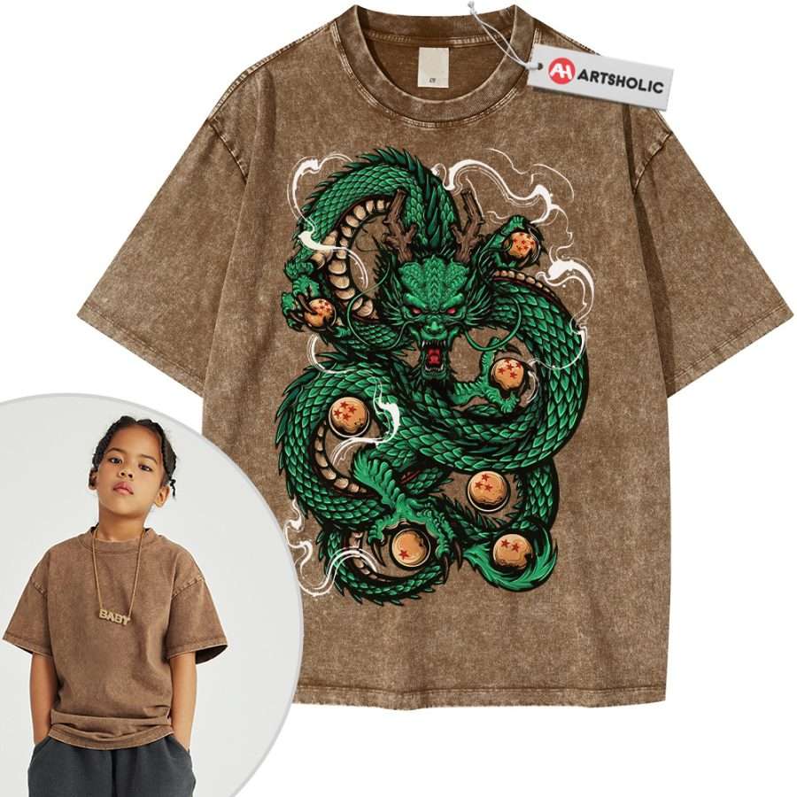 Shenron Shirt For Kids, Dragon Ball Z Shirt For Kids, Anime Shirt For Kids, Vintage Tee For Kids - Image 9