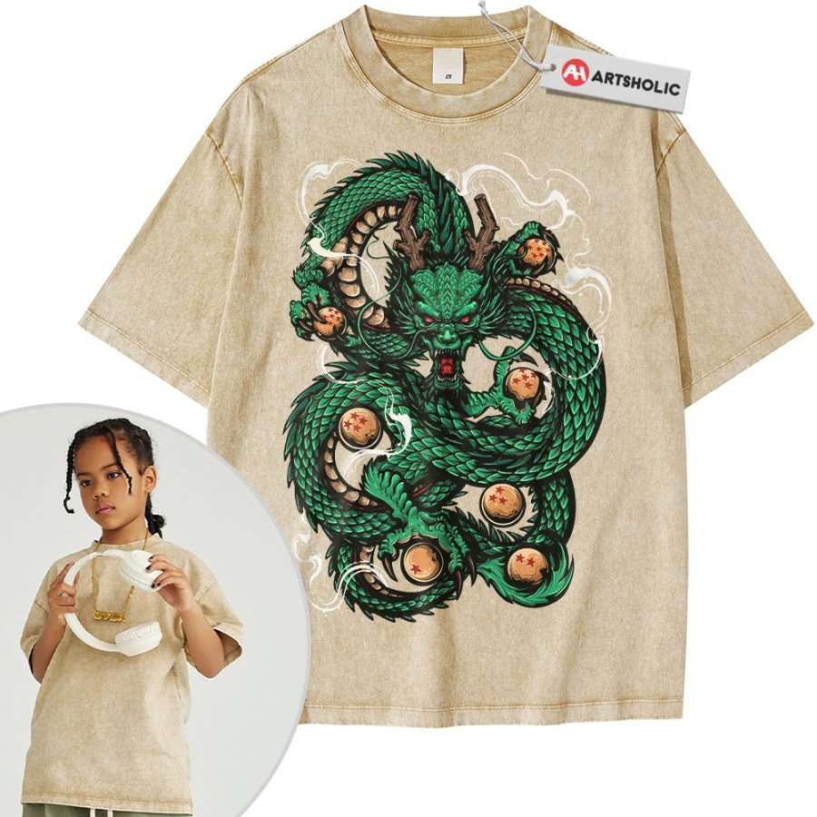 Shenron Shirt For Kids, Dragon Ball Z Shirt For Kids, Anime Shirt For Kids, Vintage Tee For Kids - Image 12