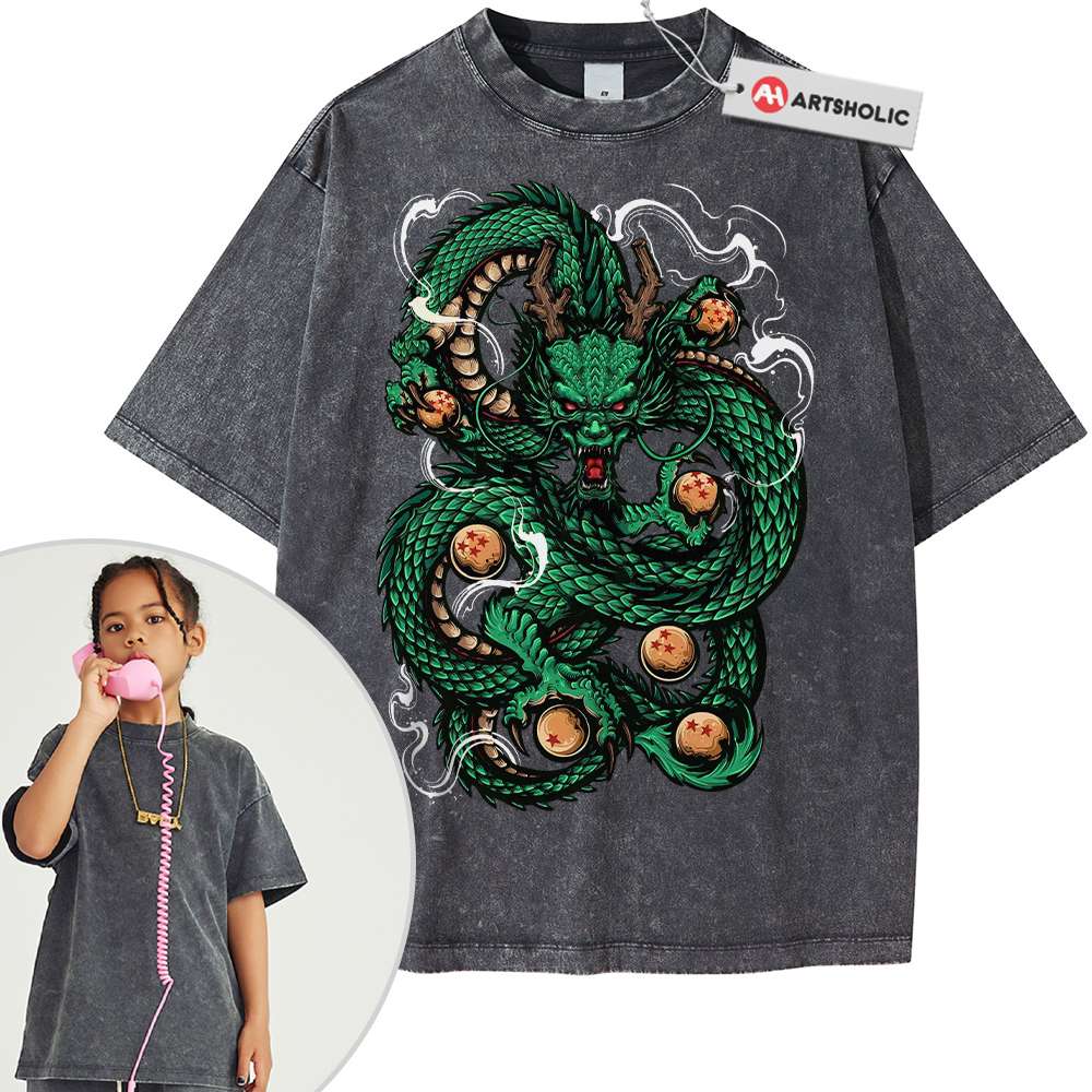 Shenron Shirt For Kids, Dragon Ball Z Shirt For Kids, Anime Shirt For Kids, Vintage Tee For Kids - Image 6