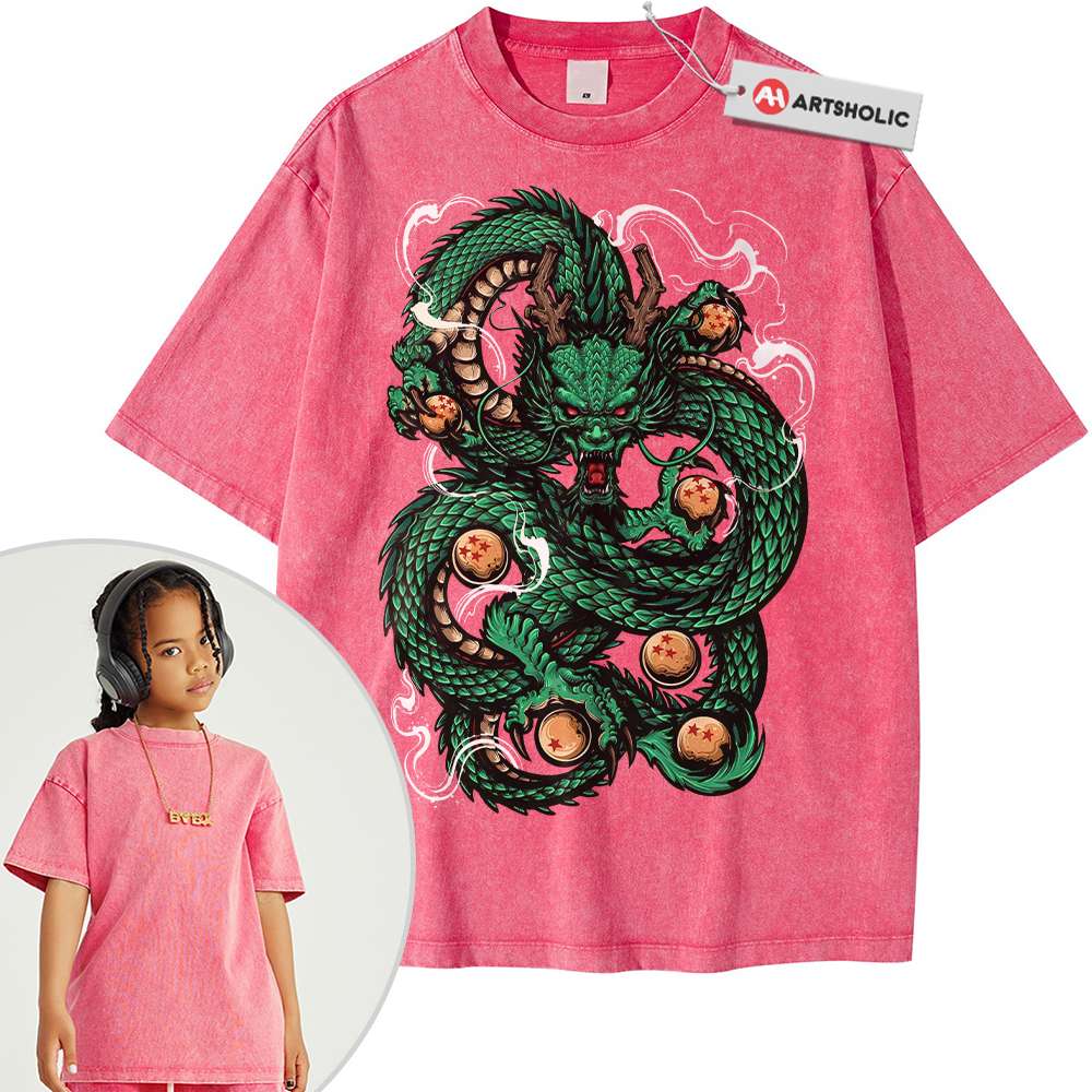 Shenron Shirt For Kids, Dragon Ball Z Shirt For Kids, Anime Shirt For Kids, Vintage Tee For Kids - Image 5