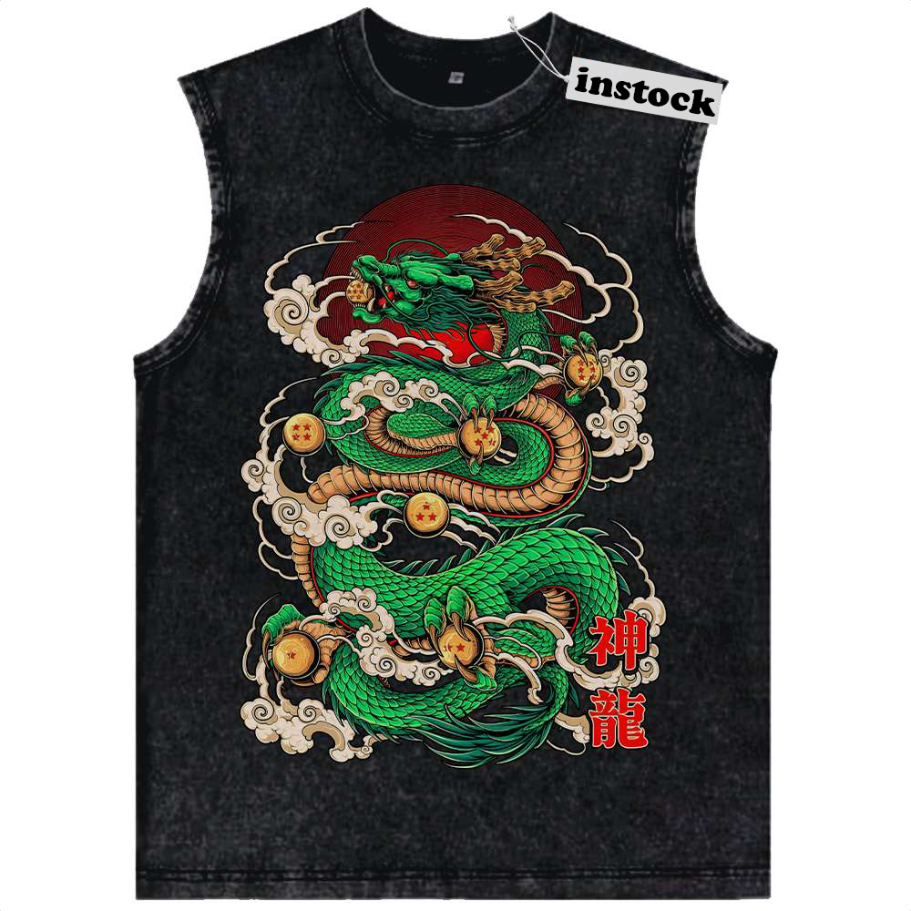 Shenron Tank Top, Dragon Ball Tank Top, DBZ Tank Top, Anime Tank Top, Vintage Tank Top