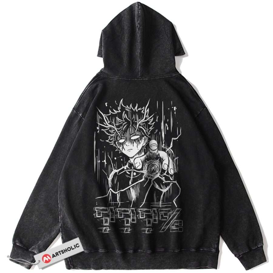 Alternative view of Shigeo Kageyama Hoodie, Mob Psycho 100 Hoodie, Anime Hoodie, Vintage Hoodie