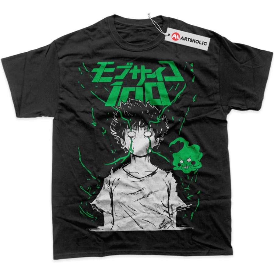 Alternative view of Shigeo Kageyama Shirt, Mob Psycho 100 Shirt, Anime Shirt, Graphic T-Shirt