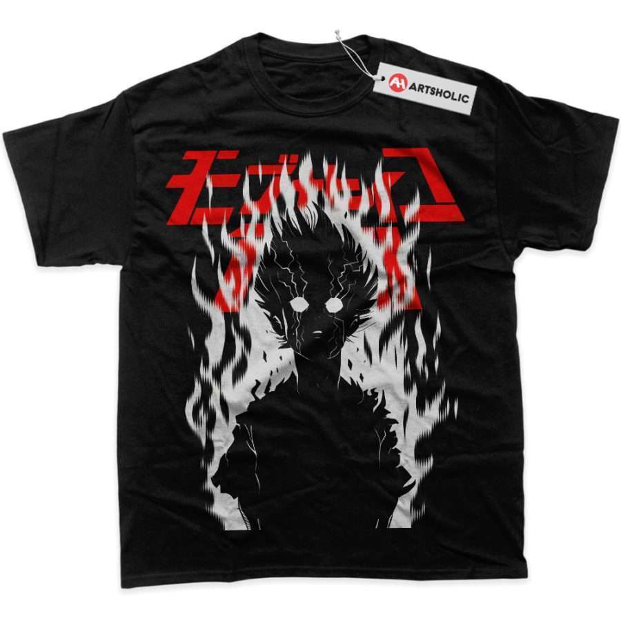 Alternative view of Shigeo Kageyama Shirt, Mob Psycho 100 Shirt, Anime Shirt, Graphic Tee
