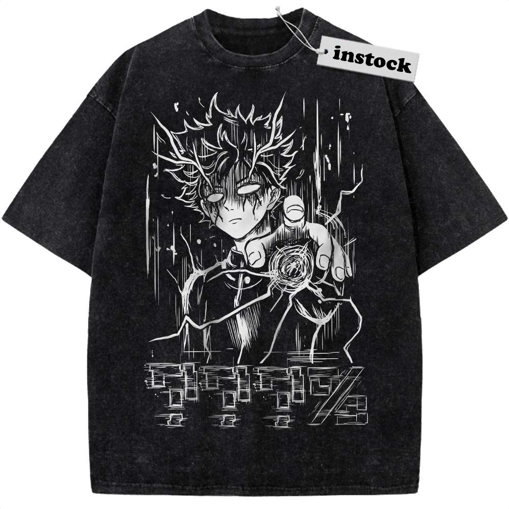 Shigeo Kageyama Shirt, Mob Psycho 100 Shirt, Anime Shirt, Vintage T-Shirt