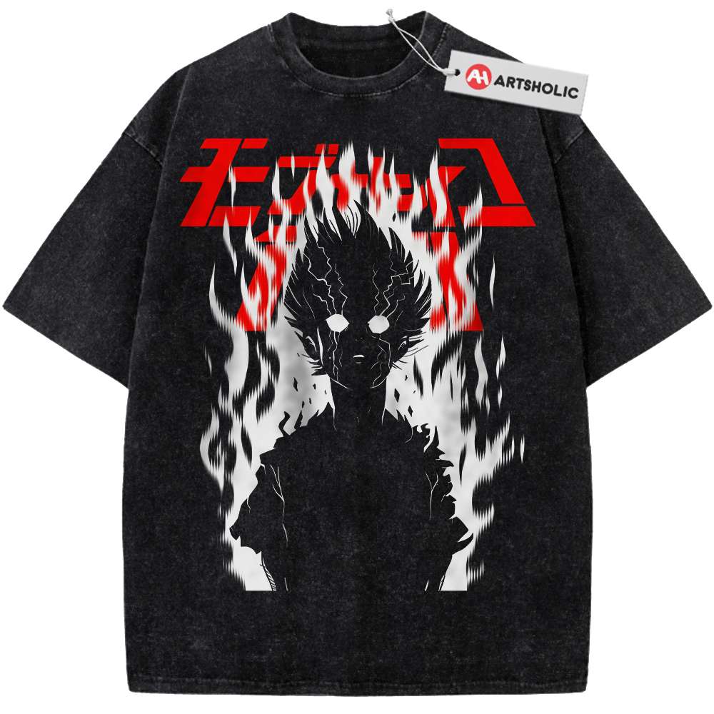 Shigeo Kageyama Shirt, Mob Psycho 100 Shirt, Anime Shirt, Vintage Tee